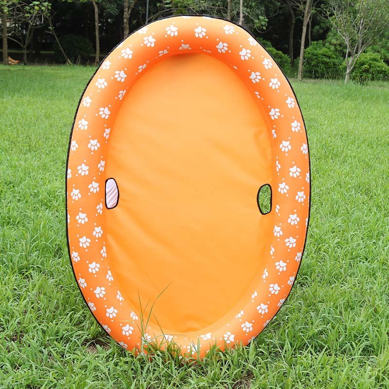 Inflatable Pool Float For Dogs Pool - Floating Bed Swimming Ring