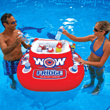 WOW Watersports Floating Fridge and Cooler For Beverages By The Pool
