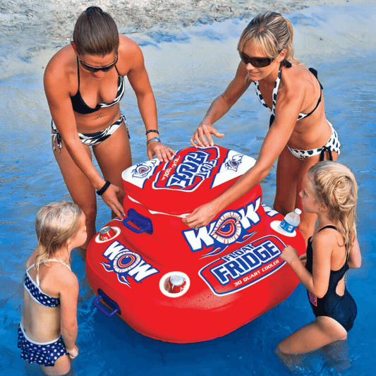 WOW Watersports Floating Fridge and Cooler For Beverages By The Pool