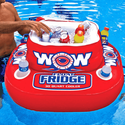 WOW Watersports Floating Fridge and Cooler For Beverages By The Pool