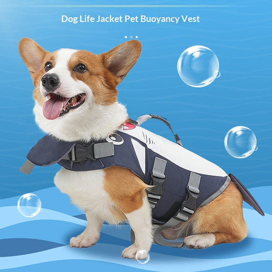 Pet Clothing Dog Life Jacket Swimming Vest