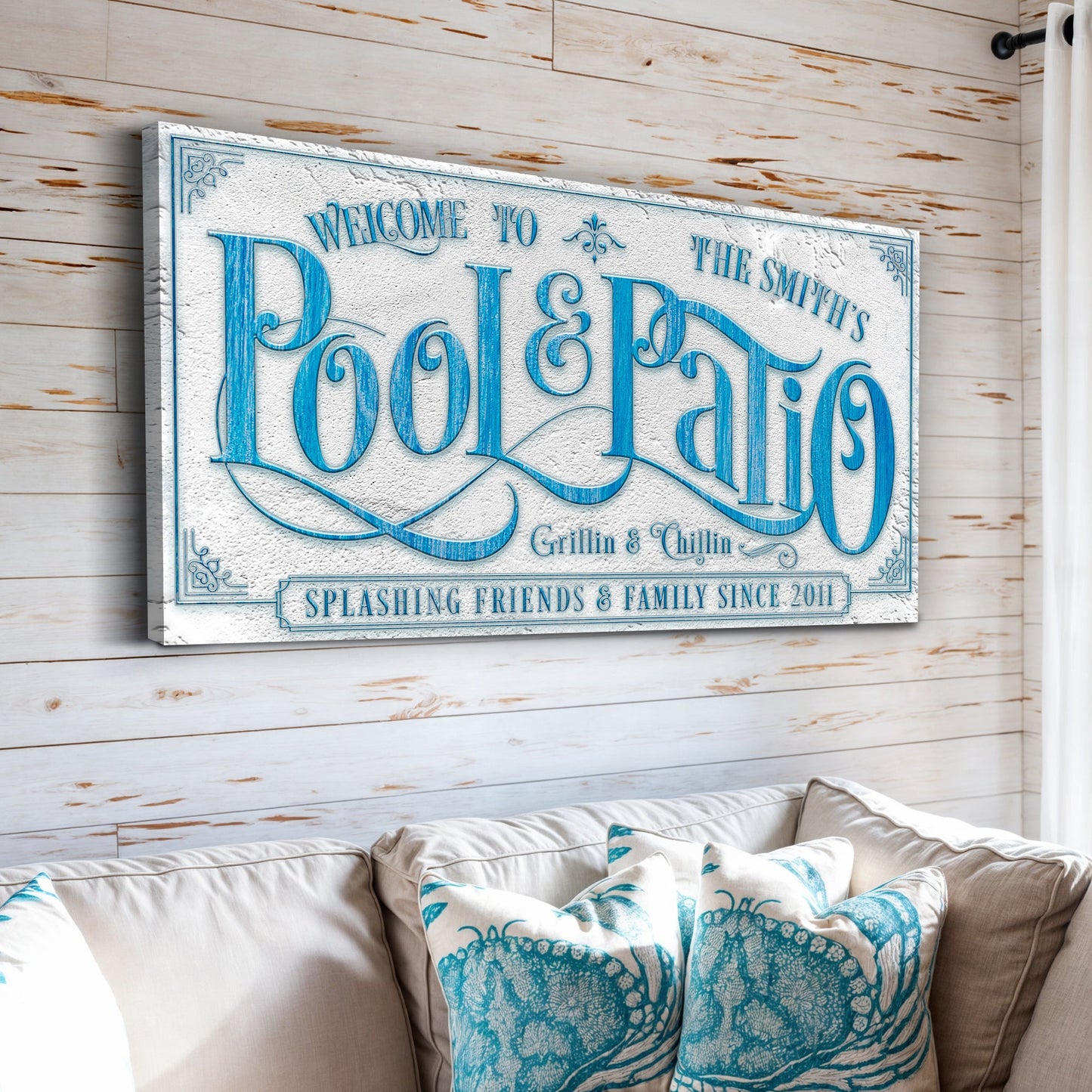 Personalized Swimming Pool Sign for Your Home