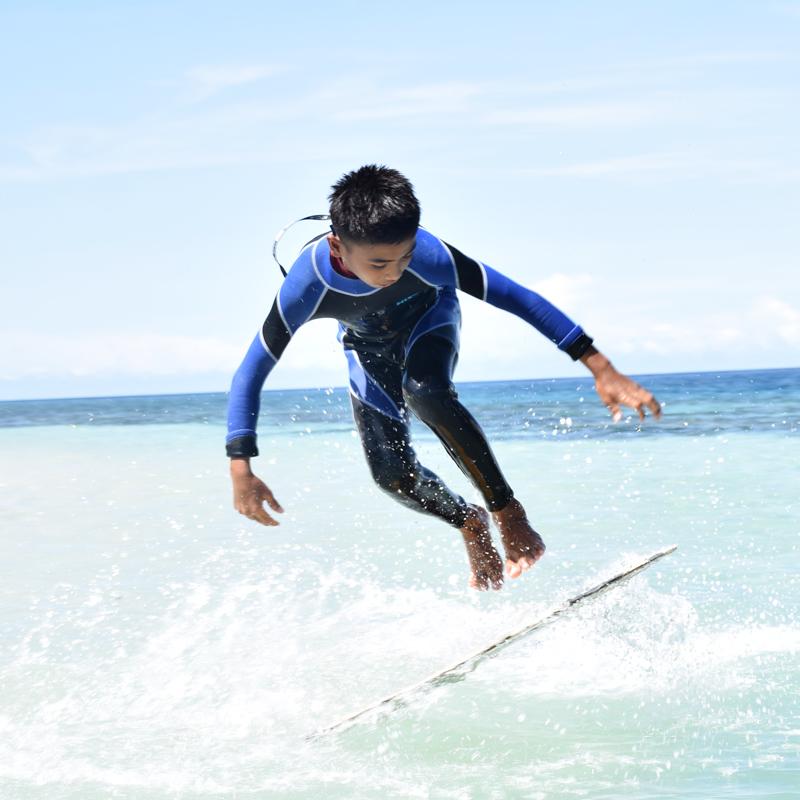 2.5MM Neoprene Wetsuit Kids Jumpsuit Swimwears Diving Suits