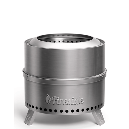 Enjoy Warmth and Firelight Without the Smoke! Smokeless Outdoor Fire Pit