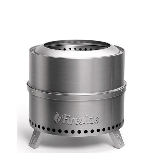 Enjoy Warmth and Firelight Without the Smoke! Smokeless Outdoor Fire Pit