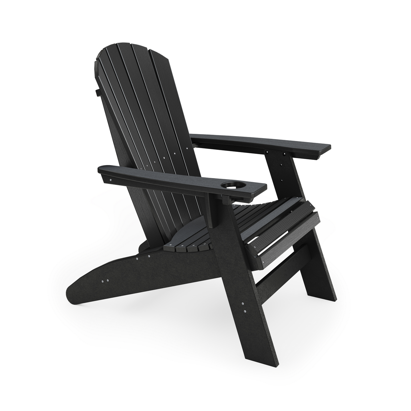 SoPoly St Simons Curved Back Adirondack Chair