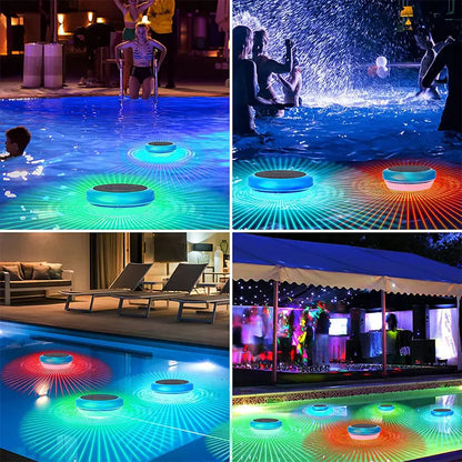 Solar LED RGB Light - Swimming Pool Floating Waterproof Lamp