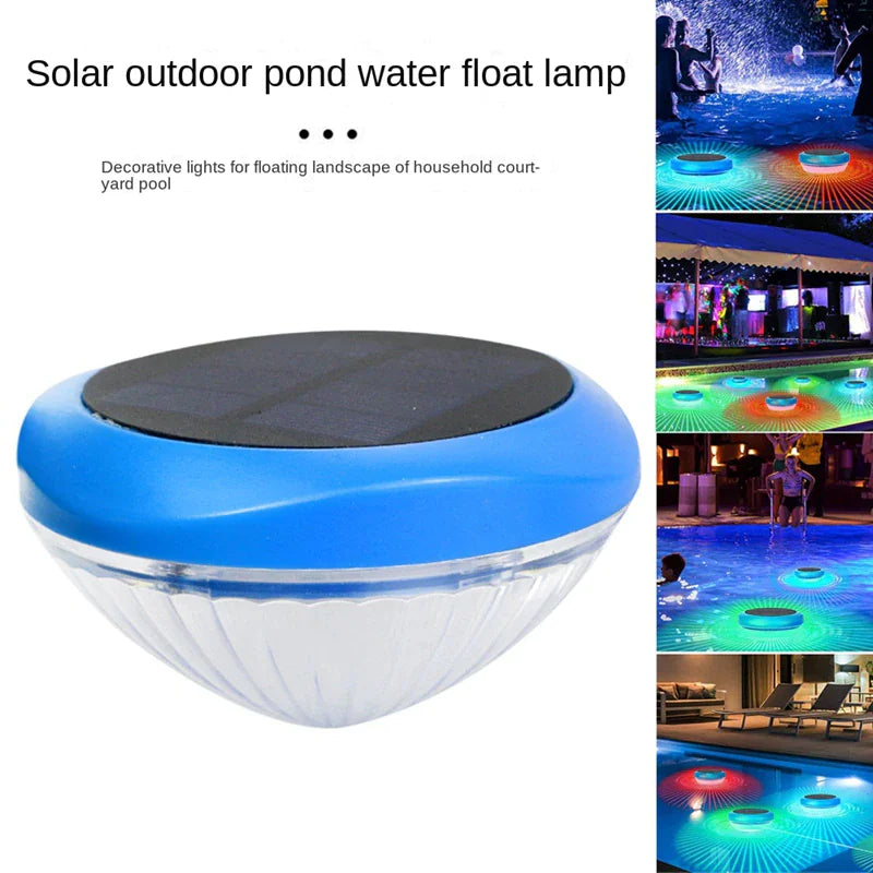 Solar LED RGB Light - Swimming Pool Floating Waterproof Lamp