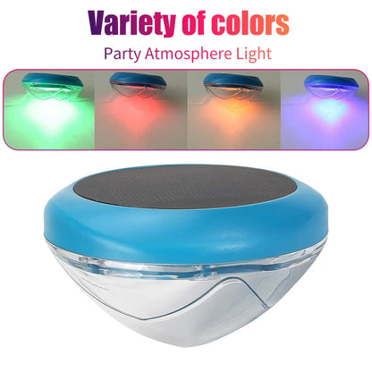 Solar LED RGB Light - Swimming Pool Floating Waterproof Lamp
