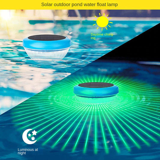 Solar LED RGB Light - Swimming Pool Floating Waterproof Lamp