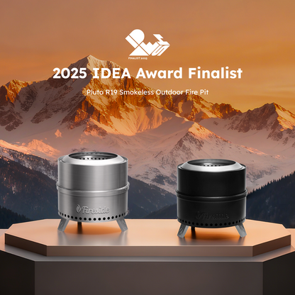 Enjoy Warmth and Firelight Without the Smoke! Smokeless Outdoor Fire Pit