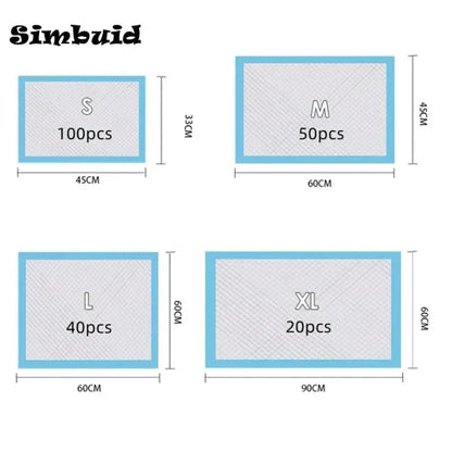 Super Absorbent Dog Training Pee Pads – Quick-Dry Disposable Pet Diapers