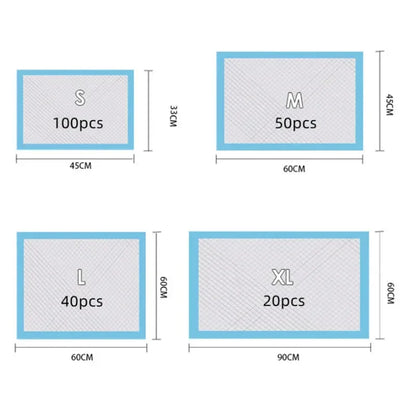 Super Absorbent Dog Training Pee Pads – Quick-Dry Disposable Pet Diapers