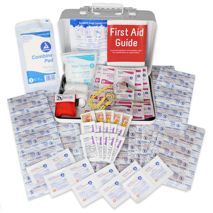 Swimming Pool & Lifeguard First Aid Kit - Metal  | Jordan Pool Works
