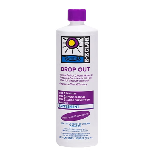 E‑Z Clor Drop Out Flocculant Clarifier – Pool Water Flocculant for Cloudy Water | Jordan Pool Works