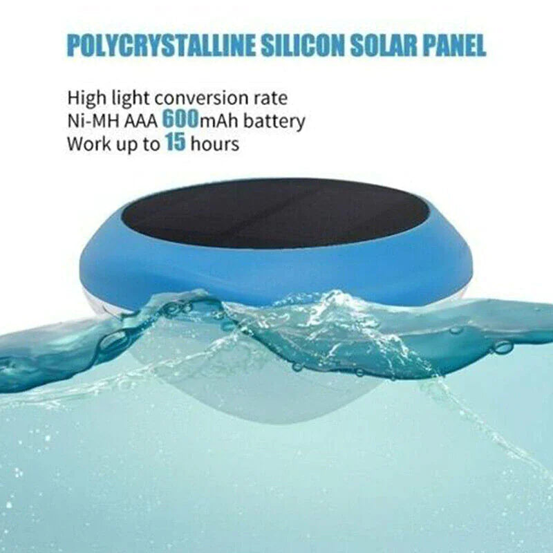 Solar LED RGB Light - Swimming Pool Floating Waterproof Lamp