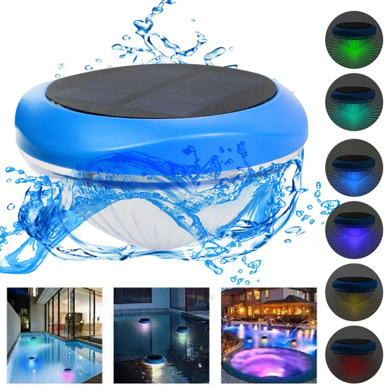 Solar LED RGB Light - Swimming Pool Floating Waterproof Lamp