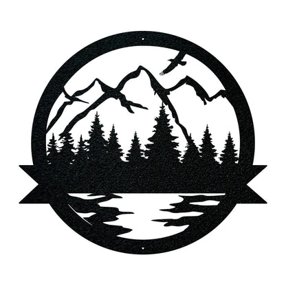 Great Outdoor Scenery Monogram Customized for Your Pool House