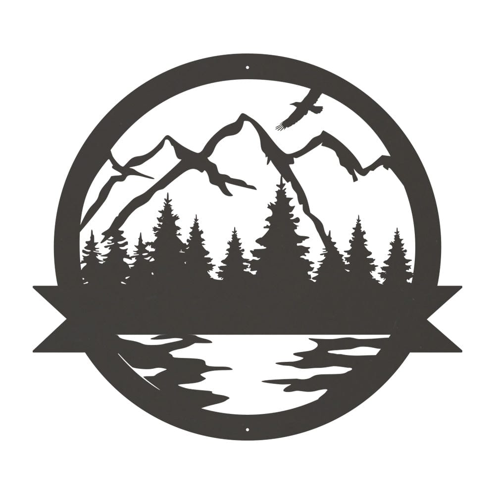 Great Outdoor Scenery Monogram Customized for Your Pool House