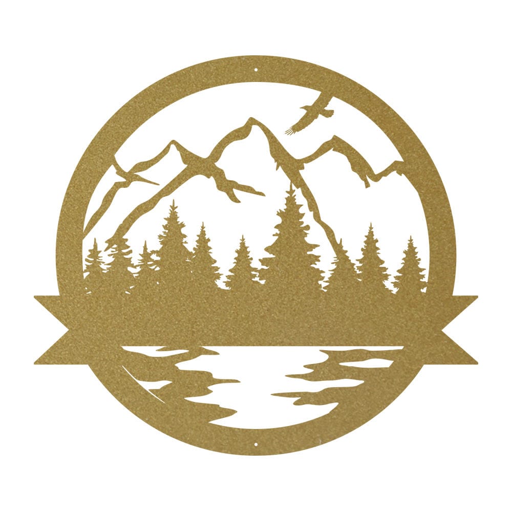 Great Outdoor Scenery Monogram Customized for Your Pool House