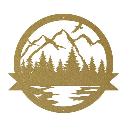 Great Outdoor Scenery Monogram Customized for Your Pool House