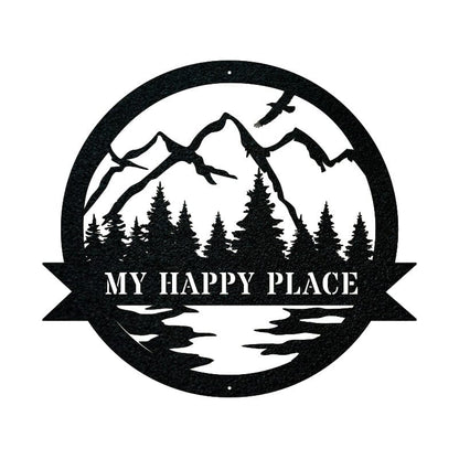 Great Outdoor Scenery Monogram Customized for Your Pool House