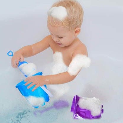 ArtCreativity 6" Sand Castle Buckets & Shovels Set 12 Pails 12 Shovels