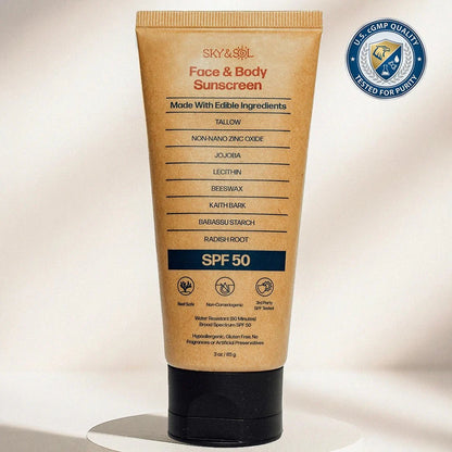 Sky and Sol Face & Body Sunscreen